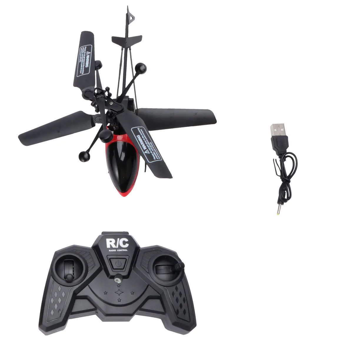 

Mini Remote Control Aircraft Contorl Helicopter Radio Airplane Infrared with LED Light