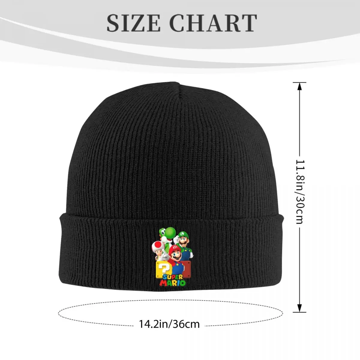 Cartoon M-marioes Beanie Hats Skullies Beanies Outdoor Sport Warm Men Women Caps Autumn Custom Trendy Bonnet Hats Gift