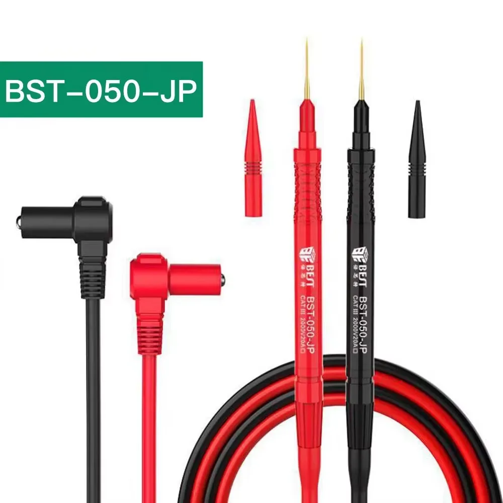 BST 050 JP Supergeleidende multimeterpen voor digitale multimeter, stroom- en spanningsmeting, naaldpunt, testkabel, penkabel, gereedschap