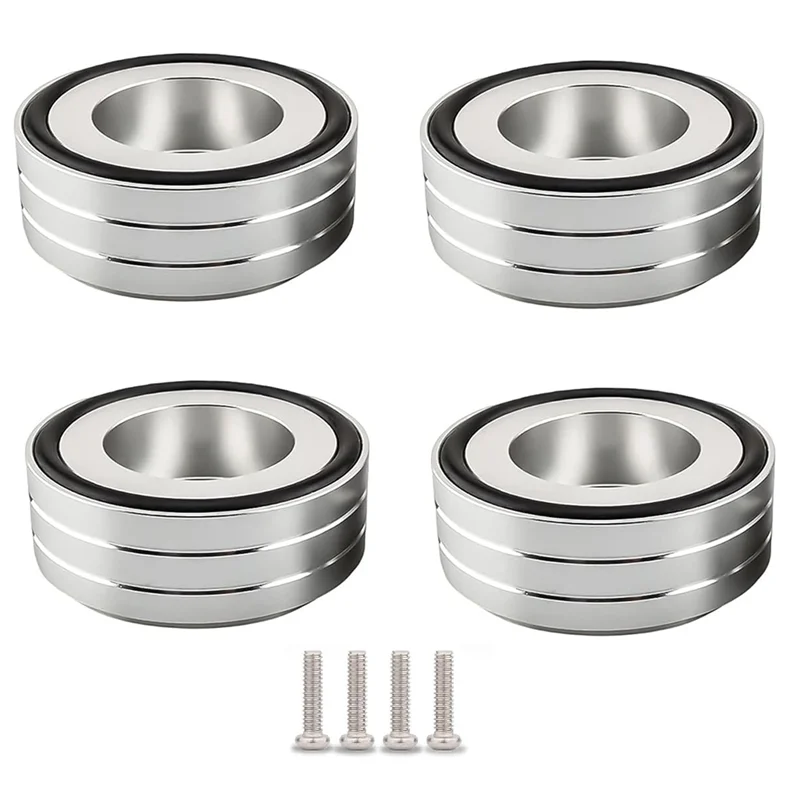 

ABHZ-Audio Isolation Feet Aluminum Amplifier Feet 58X22mm Turntable Isolation Pad For Audio,Speakers,Amplifier,DAC