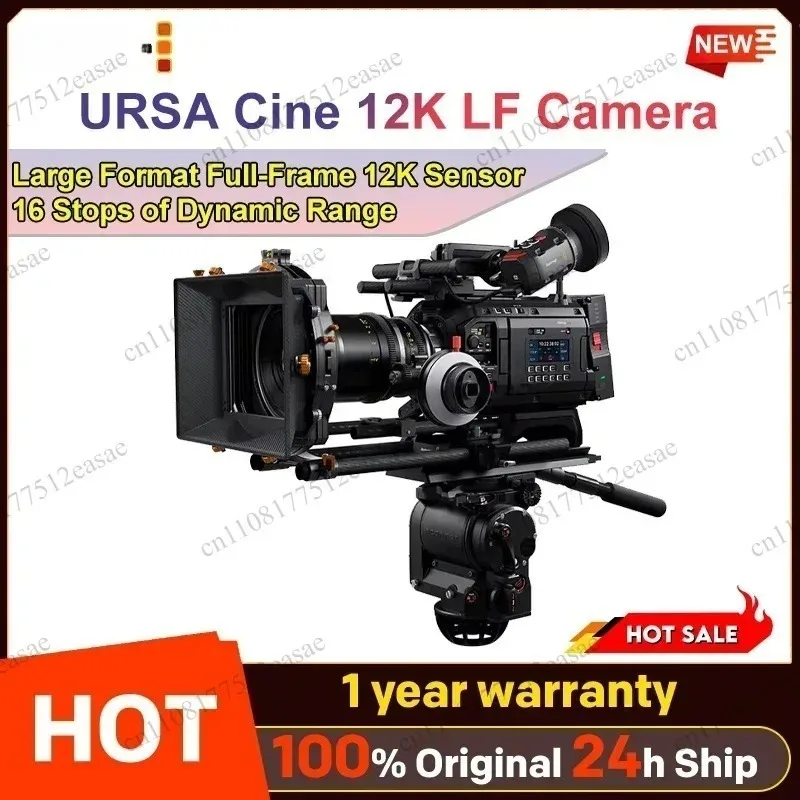 Blackmagic Design URSA Cine 12K LF Cinema Camera, Large Format Full Frame 12K Sensor With 16 Stops Dynamic Range