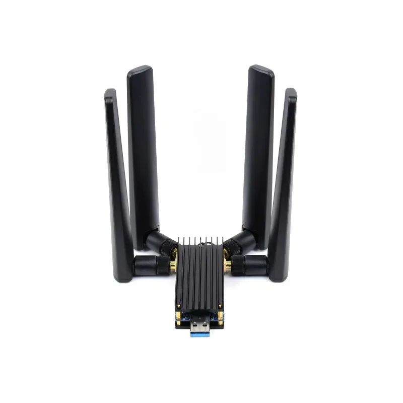 5G Communication Dongle M.2 Key B Module Quad Antennas USB3.1 High Speed Adapter