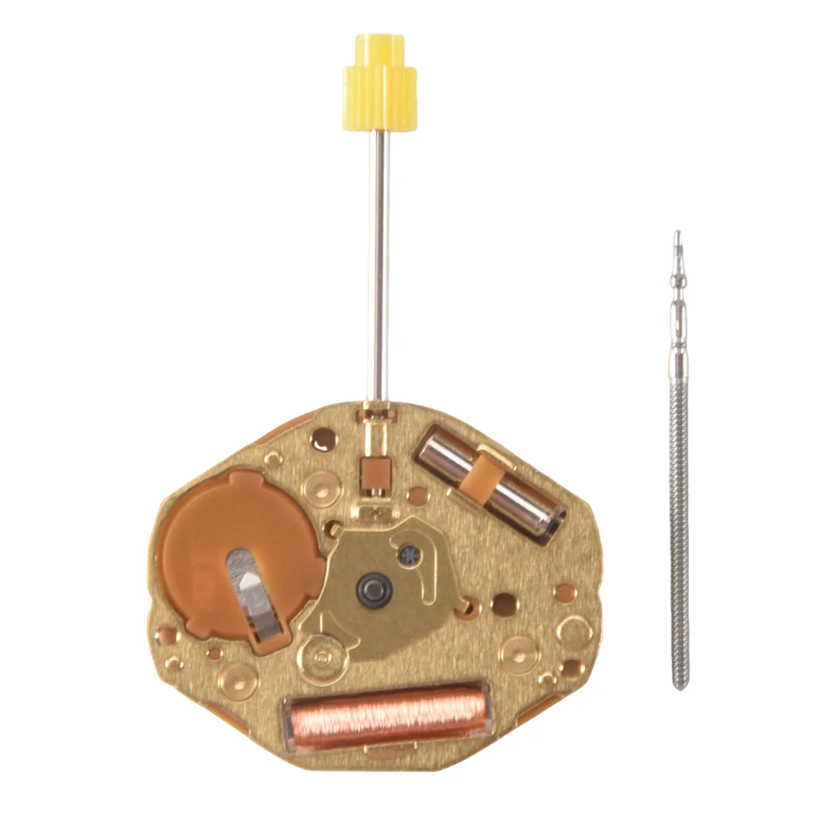 ABQR Quartz Watch Movement with Adjust Stem But Without Battery for 2 Pins for Japan Miyota GL20
