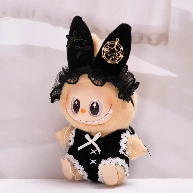 

Mini Plush Doll'S Clothes Outfit Accessories For Korea Kpop Exo Labubu V1 V2 Idol Dolls sitting party bunny girl Clothing Gift