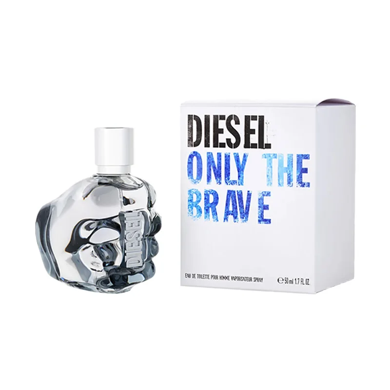 ديزل فقط ذا برايف مان أو دو تواليت بخاخ 50 مل عطر وودي شرقي أصلي يدوم طويلاً