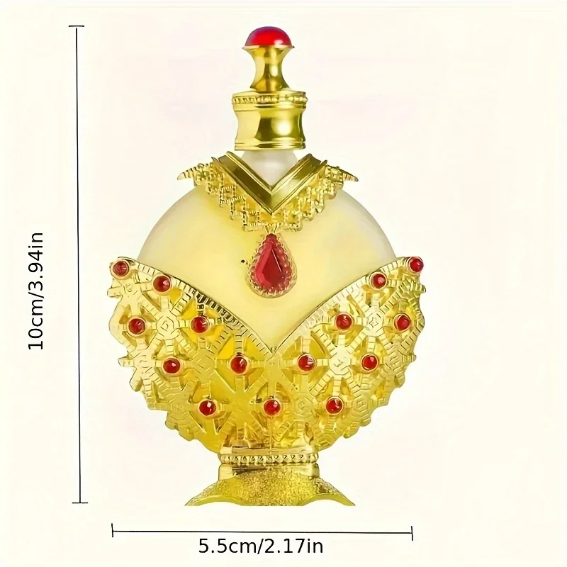 زيت عطر عربي مركّز، عطر خفيف طبيعي، عطر طازج دافئ يدوم طويلاً، 35 مل