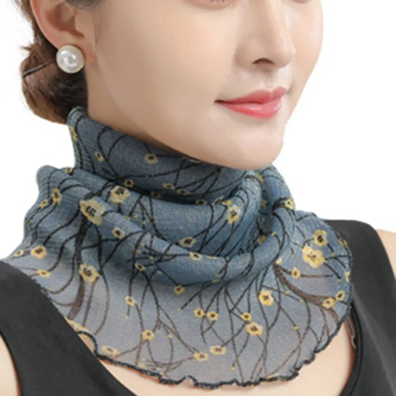 Chic Women's Chiffon Scarf, Gift for Her