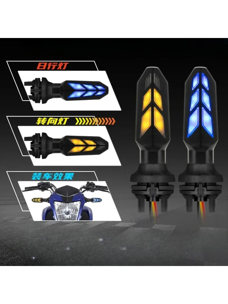 For HONDA CG 160 TITAN CG160 FAN ESDI Cargo START CB250 TWISTER Motorcycle Front And Rear Turn Signal Lamp LED Indicator Lights