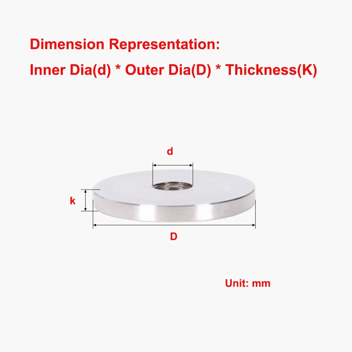 

304 Stainless Steel Blind Hole Advertising Nail Nut Thin Flat Decorative Glass Fixed Round Nut M3M4M5M6M8M10