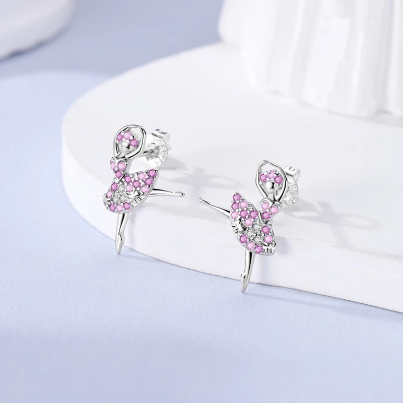 Nuevos Pendientes de Aro de Plata de Ley 925 para Mujer - Diseño de Gota، Ideal para Moda de Fiesta de Cumpleaños