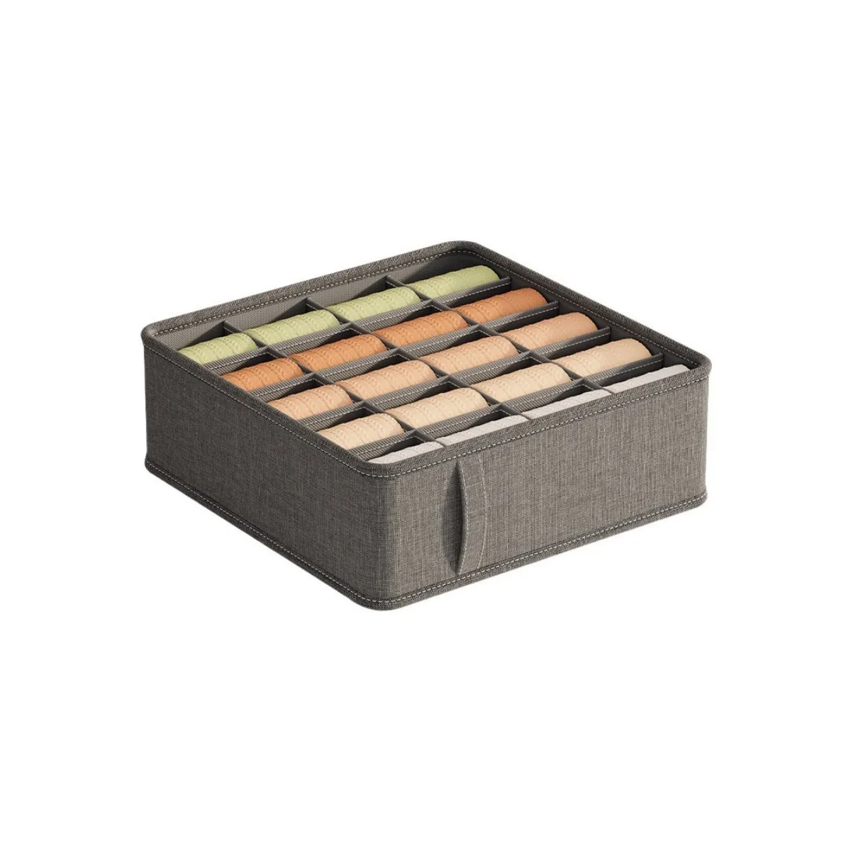Drawer Fabric Foldable Cabinet Closet Storage Boxes Closet Underwear Organizer Storage Box for Storing Socks Underwear Ties Belt