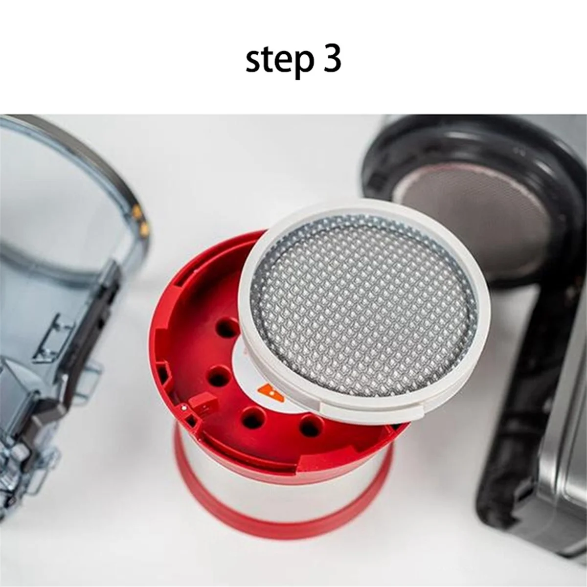 2PCS HEPA Filters for Xiaomi Mijia SCWXCQ01RR Roborock H6 Handheld Wireless Vacuum Cleaner Replaceable Accessories image 6