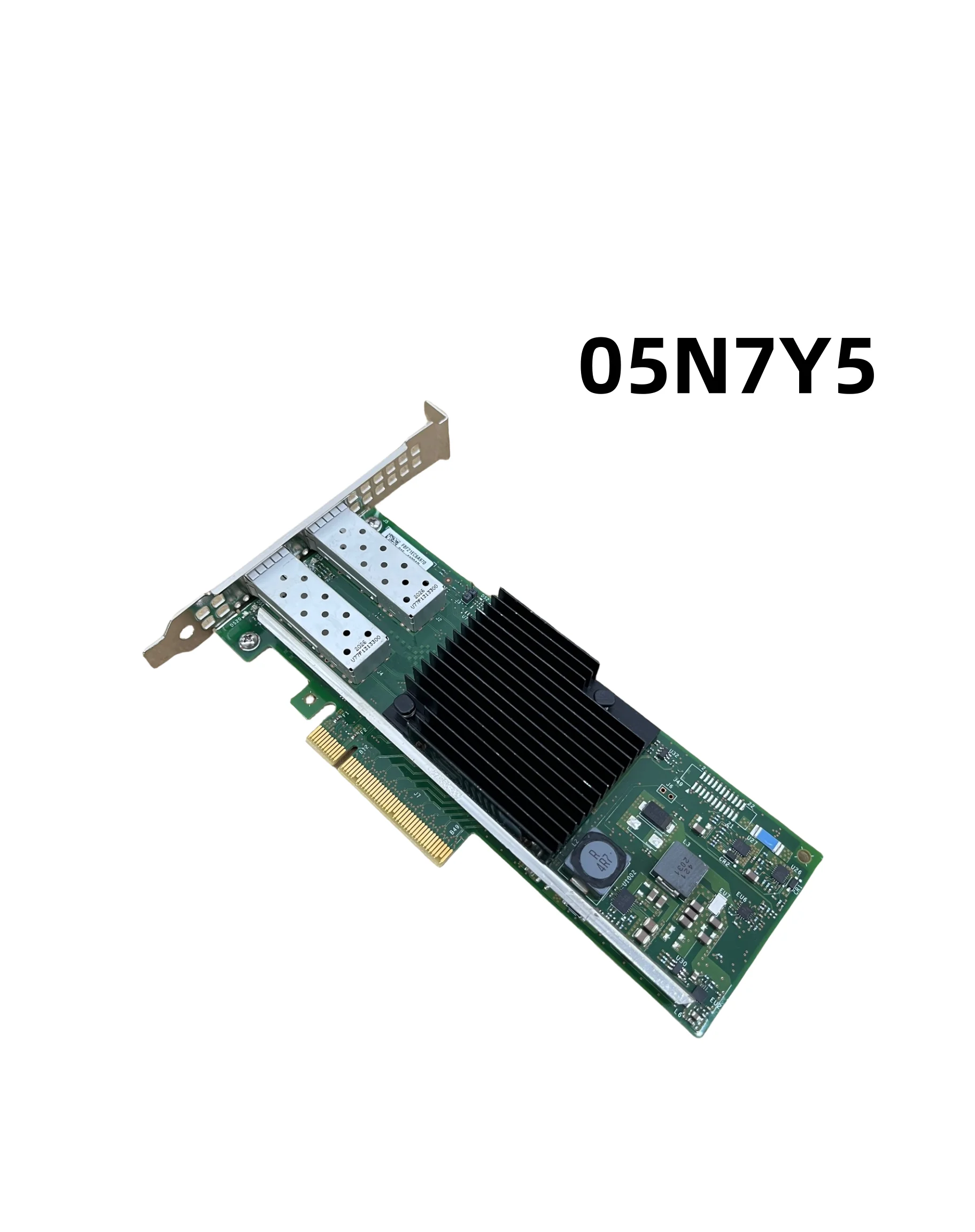 Original For Dell 5N7Y5 05N7Y5 INTEL X710-DA2 10GB SFP PCI-E 10 Gigabit Ethernet Card Dual Port Fiber Optic Network 100% Test ok