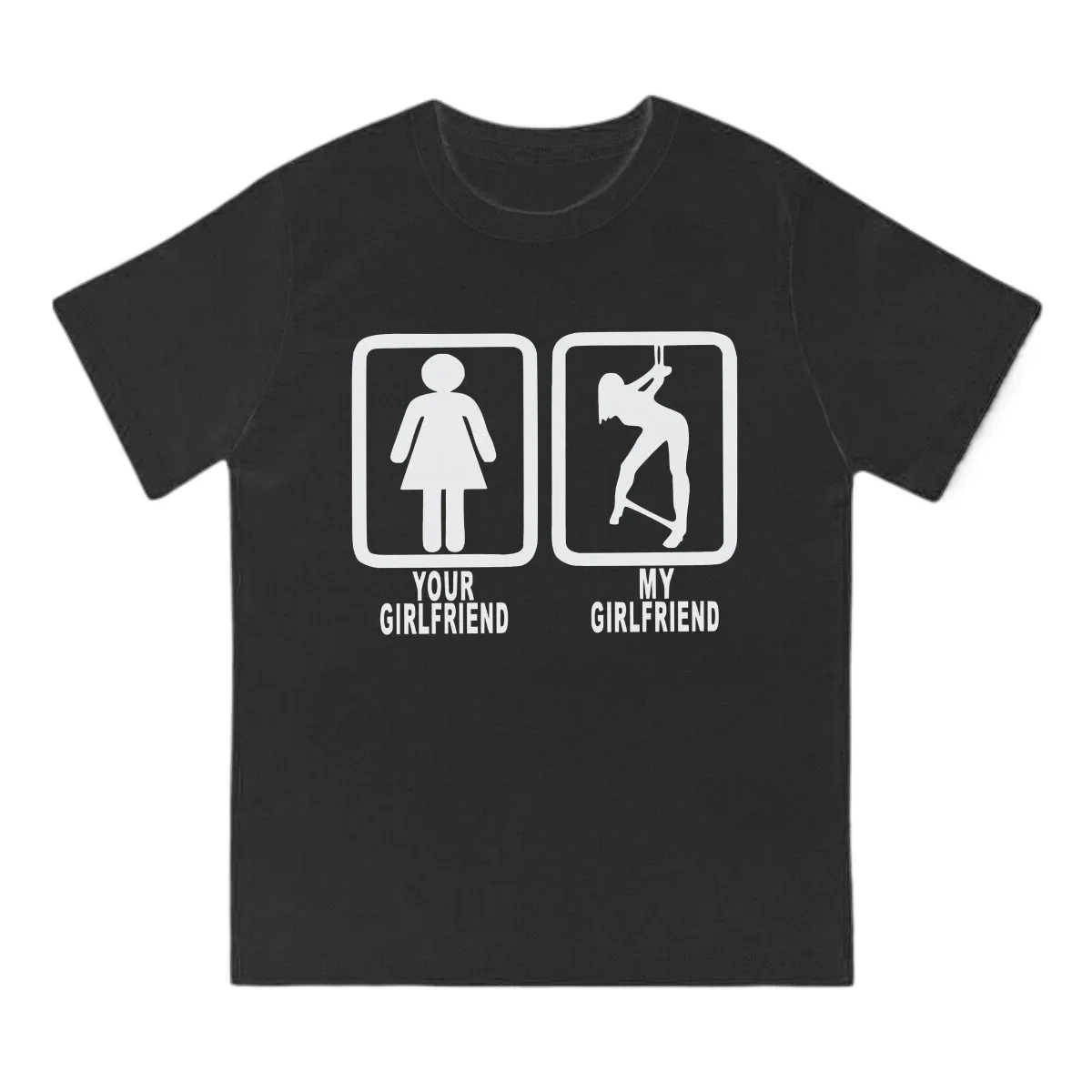 Homme fesselt meine Freundin T-Shirt für männliche BDSM Kleidung Mode Polyester T-Shirt