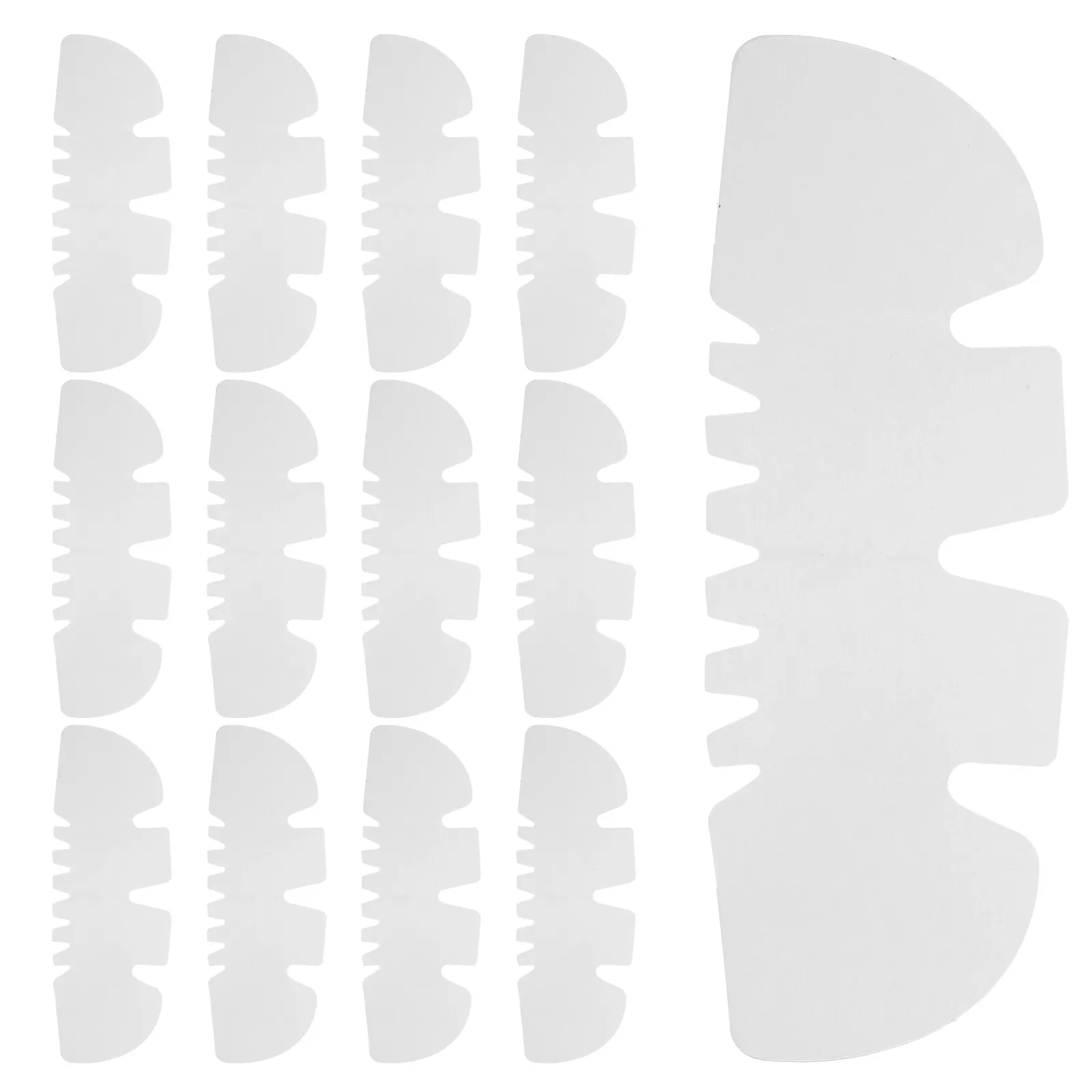 100Pcs Hat Shaper Insert Double Sided White Cardboard Baseball Cap Liner Support for Adult Caps Shape Preservation Storage