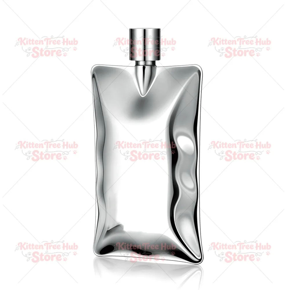 special-shaped creative stainless steel wine jug 6 ounces wave wine jug outdoor portable simple creative wine jug