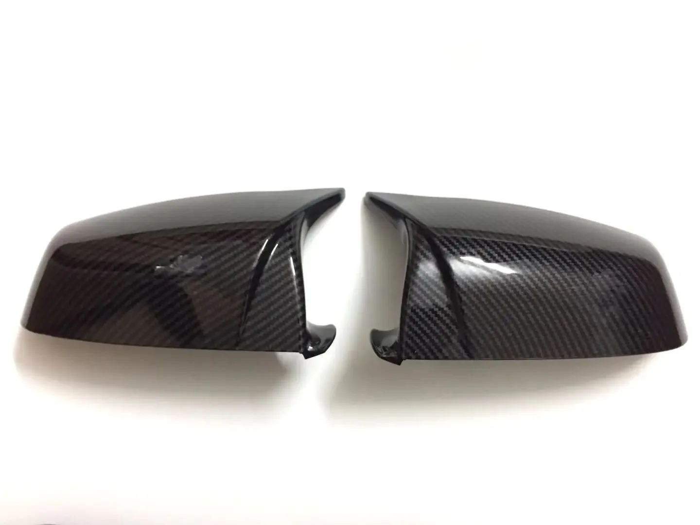 Carbon Fiber Car Side Rearview Mirror Cover 51167187431 51167187432 for BMW F10 F11 E60 E61 F01 F02 E63 E64 F12 F13 LCI