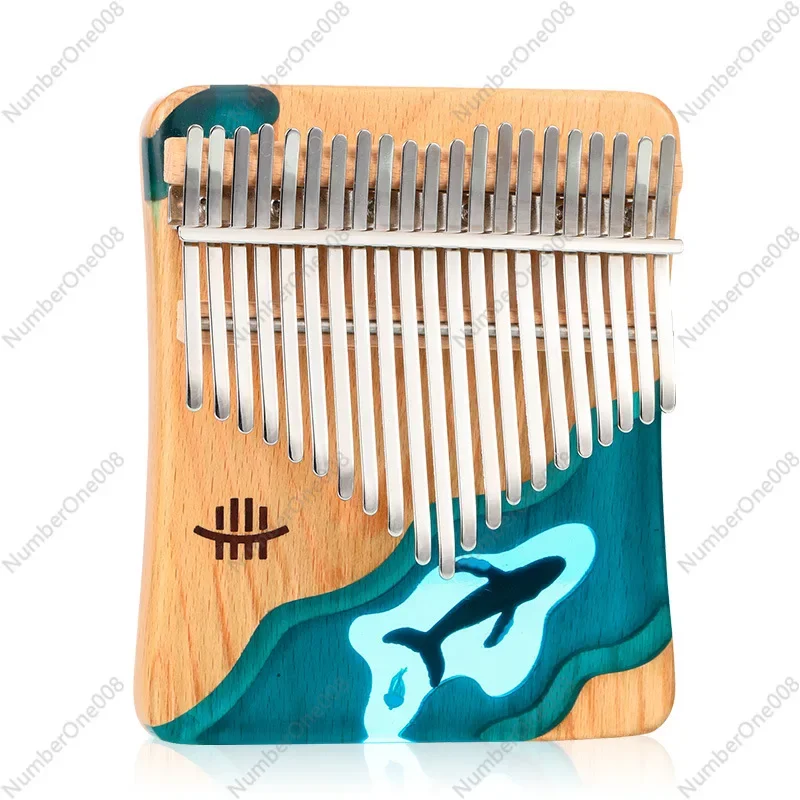 

[Class B High-End Style] New Beech Plate Thumb Piano 17 Tone Kalimba21 Tone Kalimba Piano