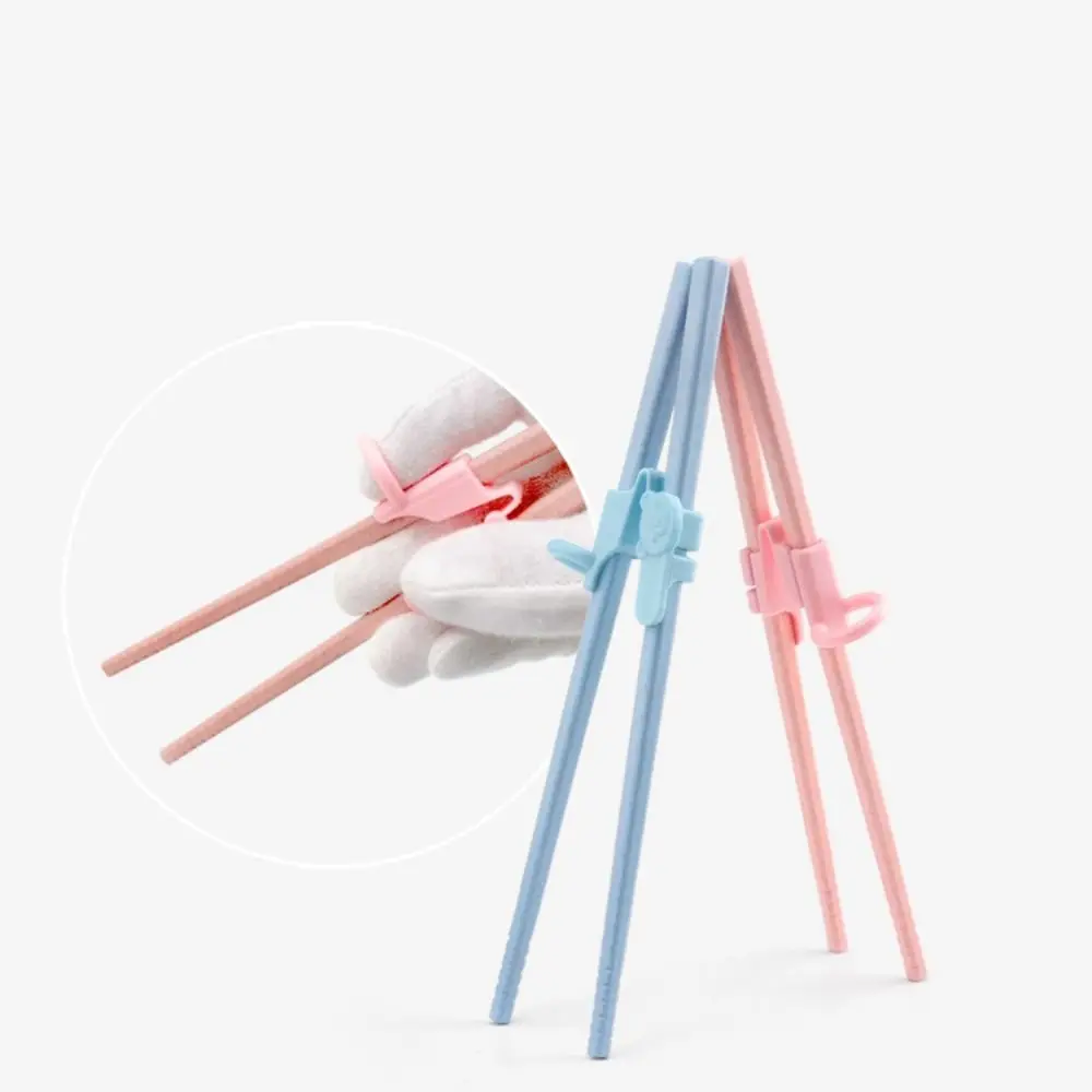 

3pcs/pack Silicone Training Chopsticks Connector Reusable Bear Children's Training Chopsticks Chopstick Helpers