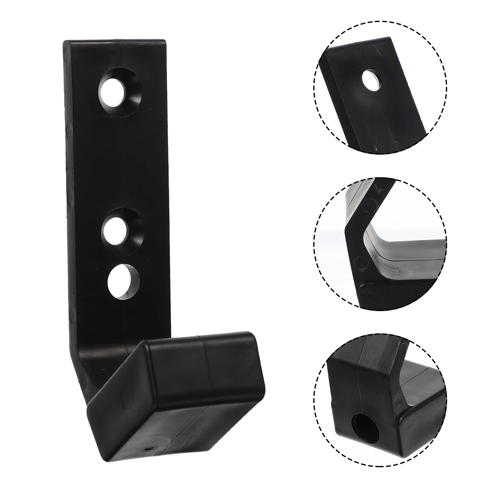 

2pcs Barbell Rack 40*55*100PA Wall Mounted Fitness Equipment Heavy Duty Hooks Storage Dumbbell Holder Gym Stand