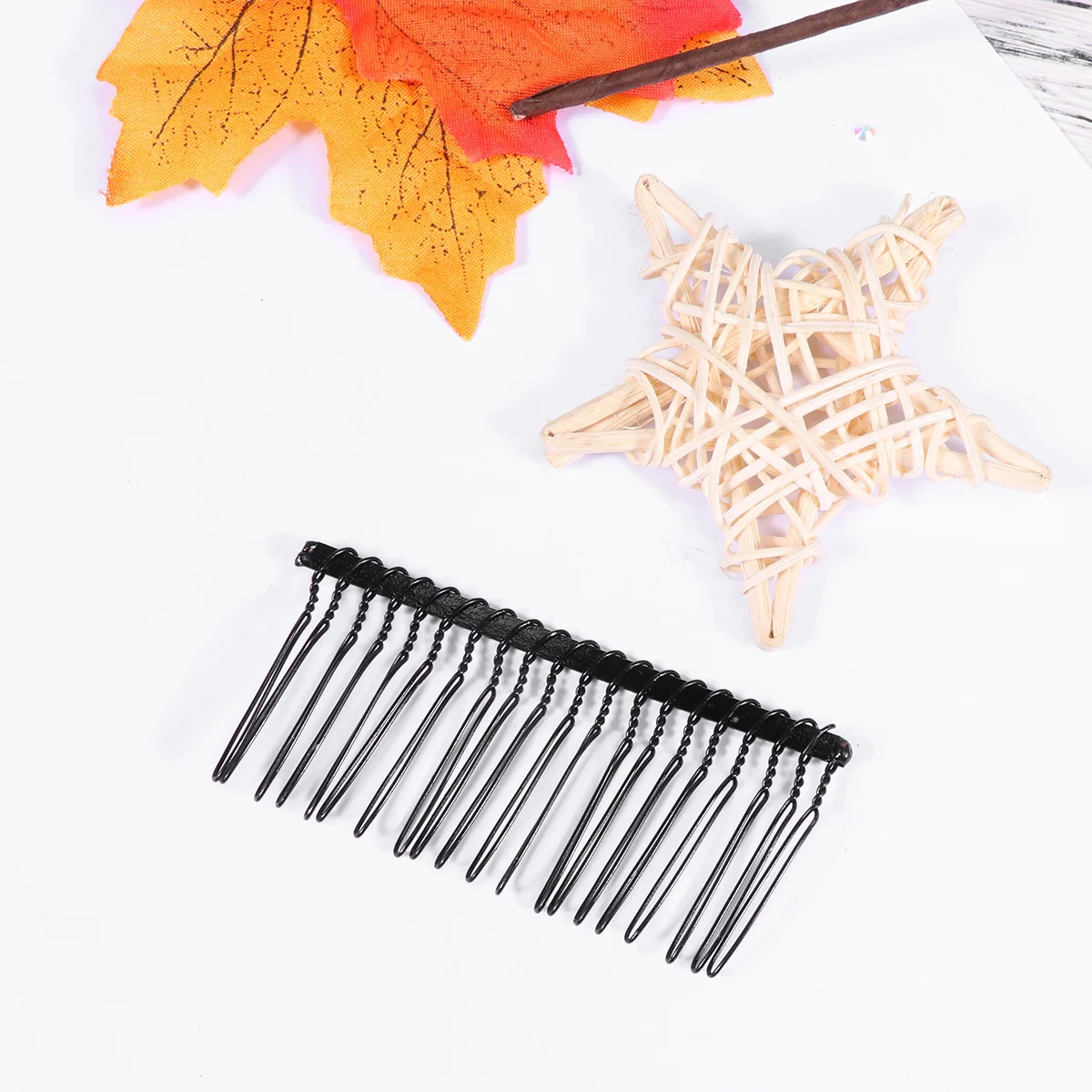 

5 Pcs Hair Comb Fashionable Inserted Women Headdress Black Elegant