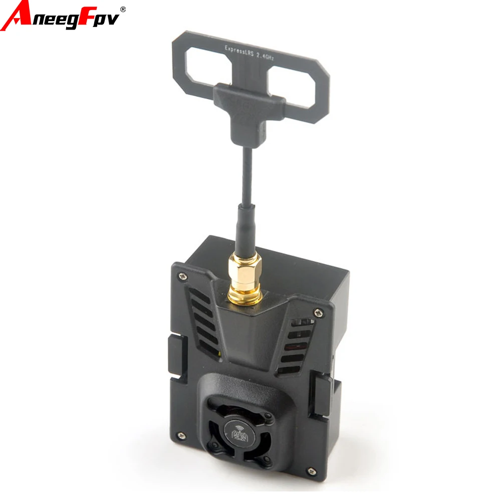 HappyModel ES24TX Pro  Micro TX 1000mW 2.4G ExpressLRS ELRS  Module with  Cooling Fan RGB LED Module for  RC FPV Airplane Drone