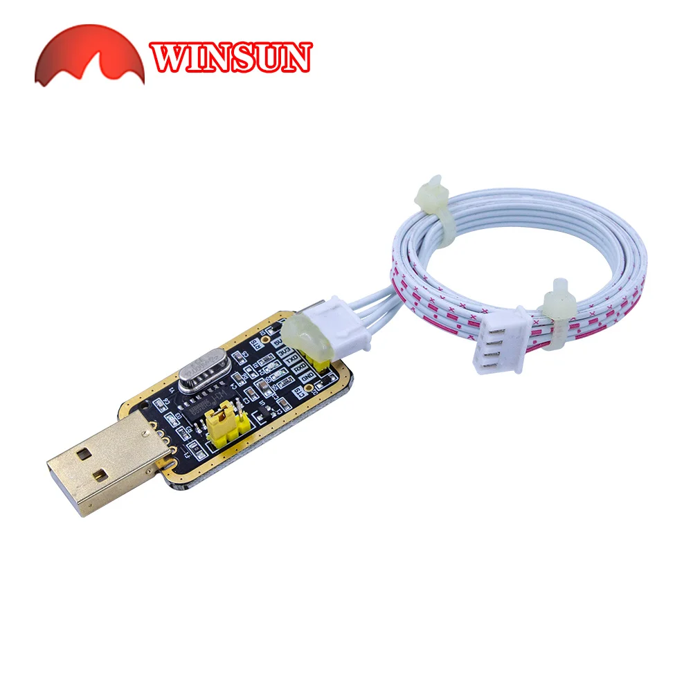 Imagem -06 - Usb para Ttl Conversor Módulo Uart Porta Serial Ufs-hwk Stc Dowanloader 232 para Ttl Conector Ch340g