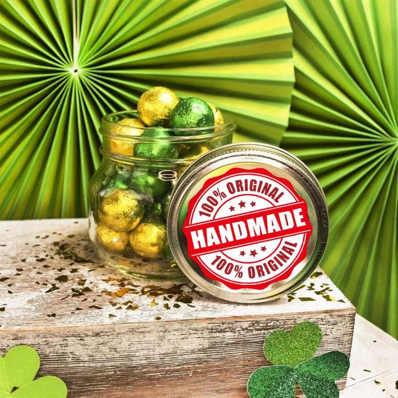 [YU500 Stück/Rolle, handgefertigt, Siegelaufkleber, Sammelalbum, Geschenk, Schreibwaren, Etikett, Kuchen, Backen, Aufkleber mit Liebe, Dankeschön-Aufkleber