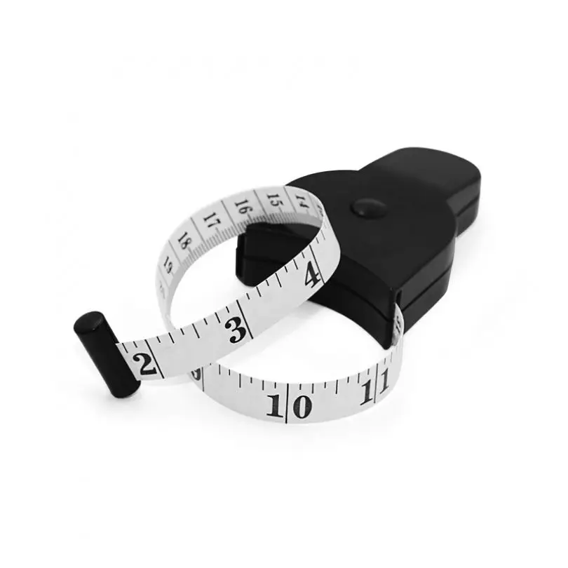 Metro a nastro retrattile in plastica misurazione della vita portatile da 60 pollici Design del perno di blocco Mini misure di nastro righello a forma di Y compatto