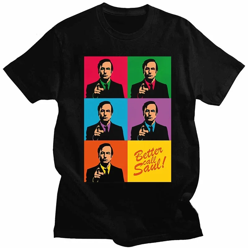 Camiseta Better Call Saul para hombre, ropa de Hamlin y Mcgill, novedad, Serie de Televisión Legal de Drama Goodman, venta al por mayor