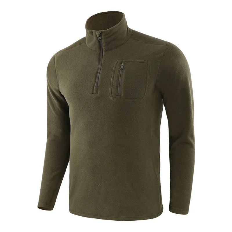 Ranger Training Fleece Jacket Outdoor Windproof Thermal Liner Tactical Softshell Military Combat Sportswear