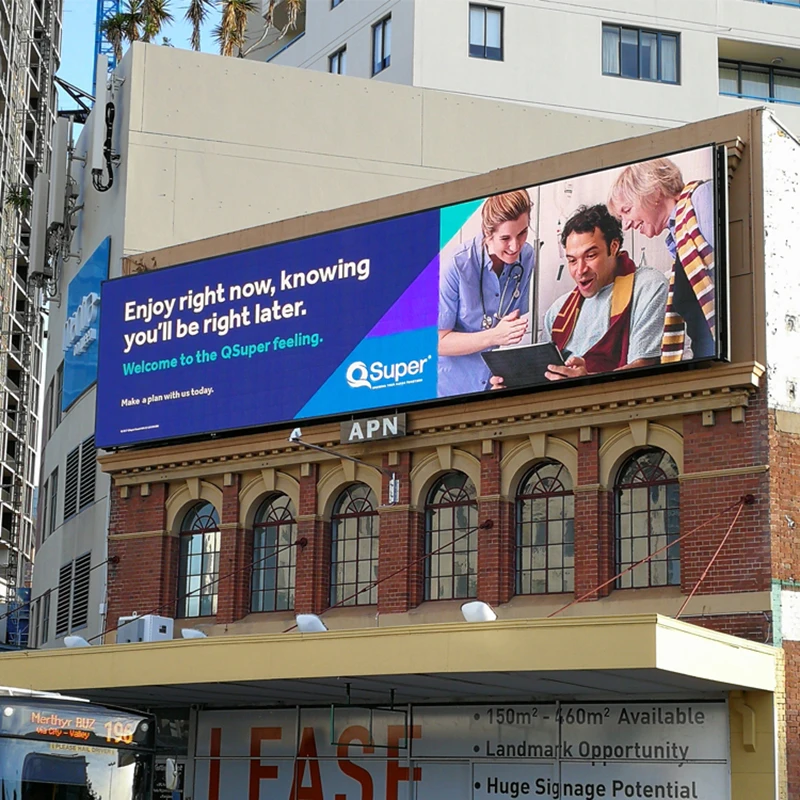 P2 Outdoor LED Module Matrix Panels 320*160mm Full Color GOB Process SMD1415 3860Hz Refresh for Signage And Display