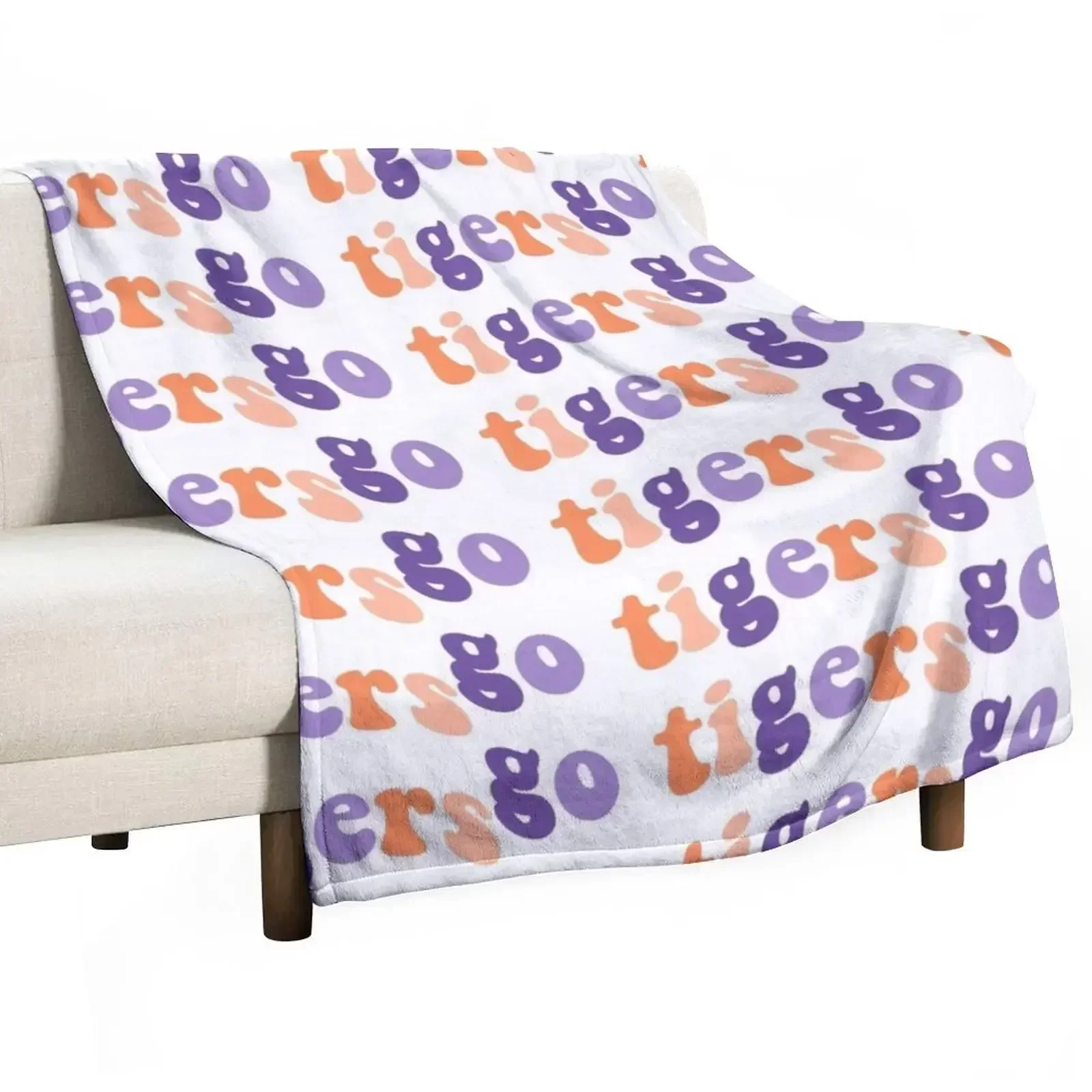 go tigers Throw Blanket Hair wednesday Sleeping Bag Furrys for sofa christmas decoration Blankets