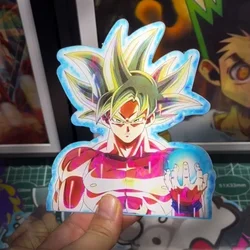 3D Anime Lenticular Sticker Goku Dragon Ball Ssj Waterproof Decals for Car,Laptop,Refrigerator,Suitcase,Window,Wall,Etc Toy Gift