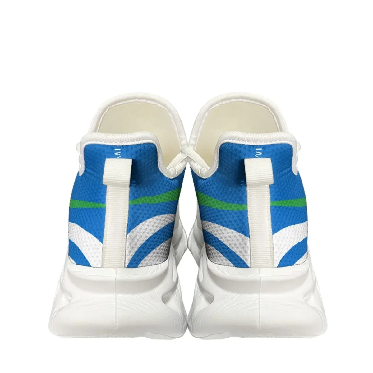 Sierra Leone Country Flag Custom Ladies Autumn Winter Round Toe Nonslip Vulcanized Shoes Brand Design Woman Comfortable Sneakers