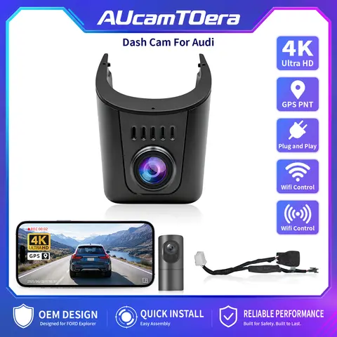 WiFi & APP GPS Car DVR For Audi a3 8v 8p a4 b8 b9 a5 a6 c7 a7 a8 Dash Cam Camera For Audi q3 q5 q7 q8 q2 rs s3 s4 s5 s6 s7 s8