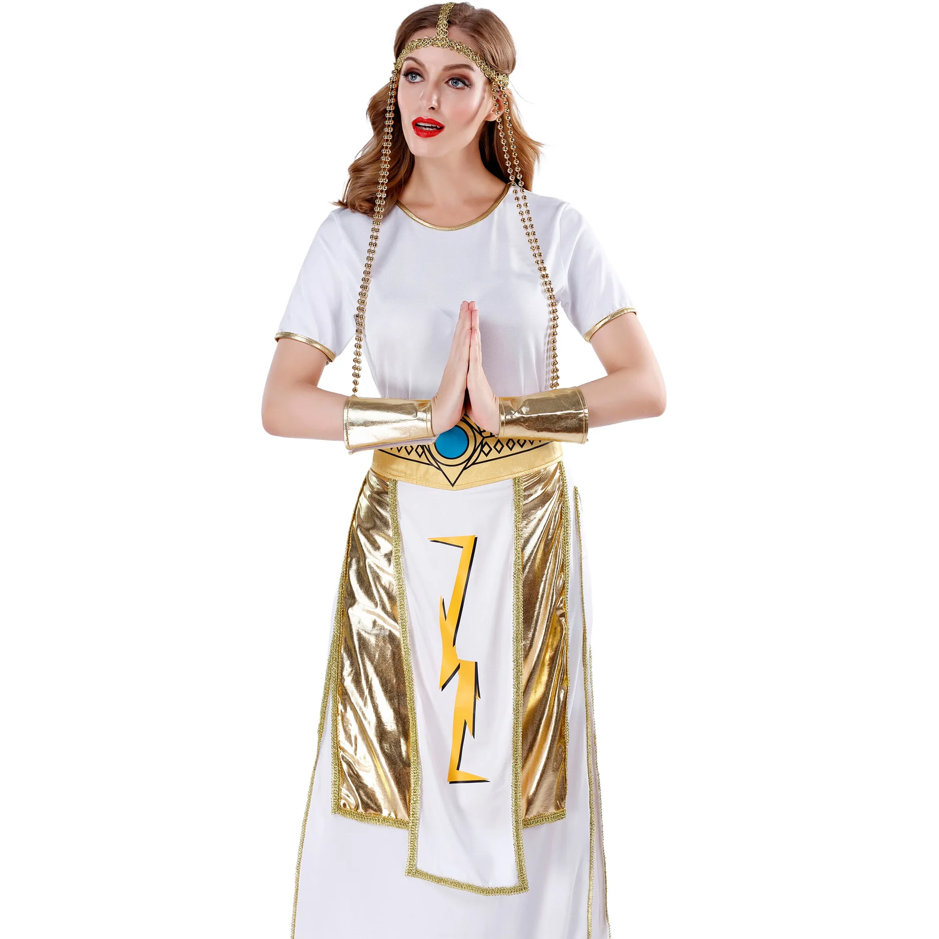 M-xl Halloween Ancient Greek Wonder Woman Swordswoman Cleopatra Costume Adult Female Sea King Egypt Cosplay Costume