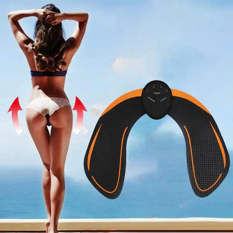 Glute Muscle Stimulator Buttock Toner Muscle Trainer Buttocks/Hips Trainer ABS Stimulator Ab Workout Equipment for