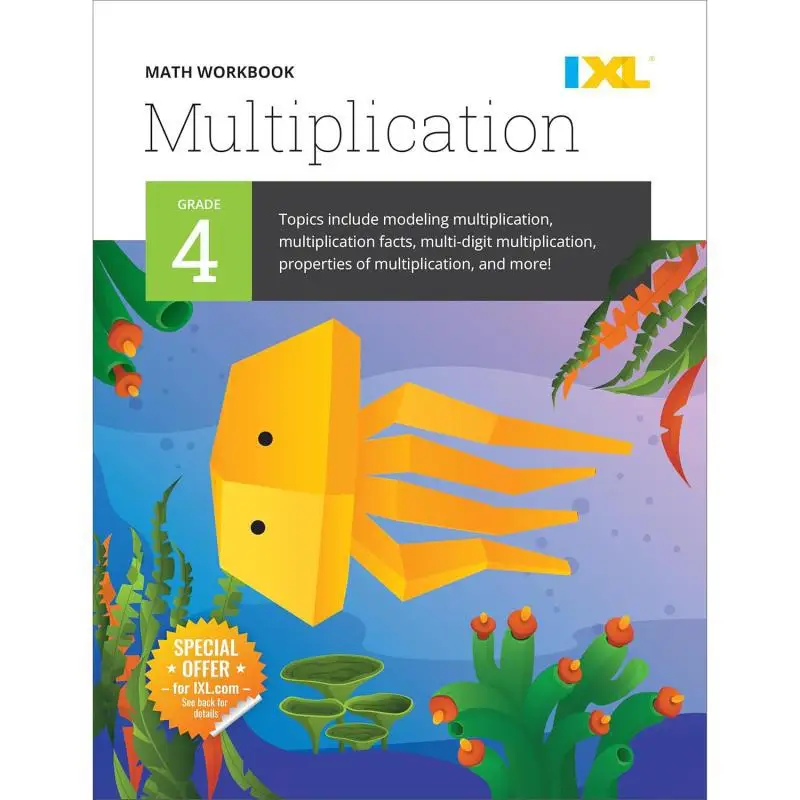 IXL Multiplication Grade 4 IXL Learning IXL Learning Inc 9781947569317 Book