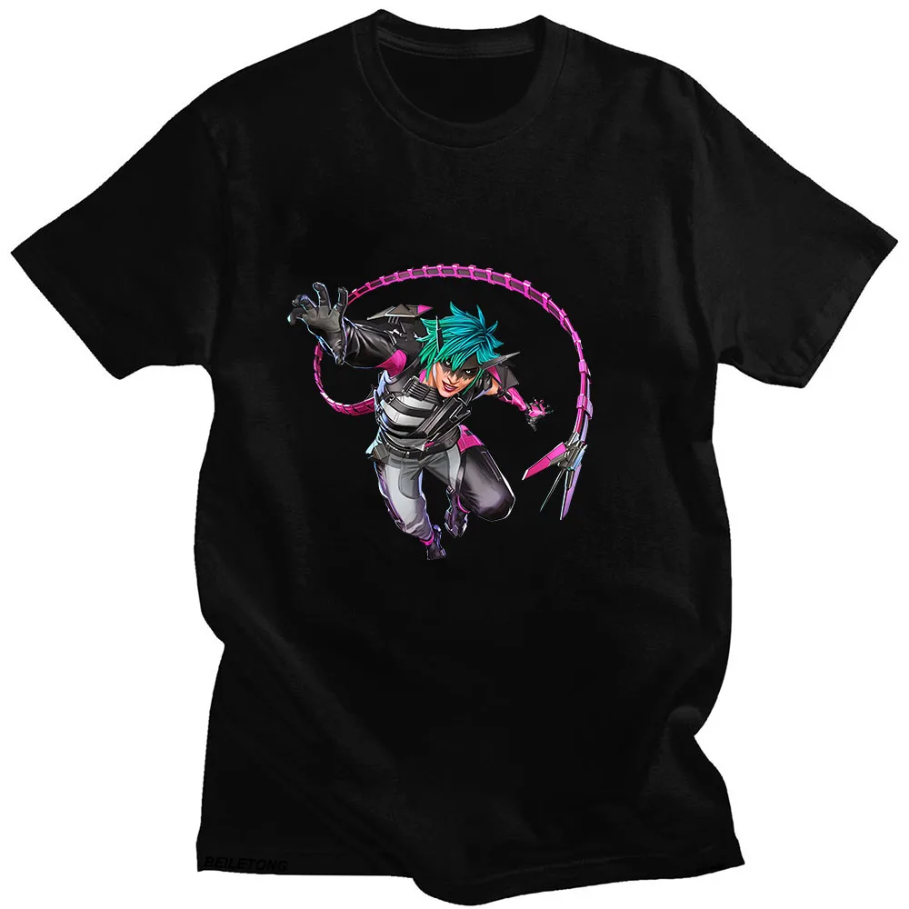 Cartoon Harajuku Anime T-shirt Apex Legends Summer Cotton Tee-shirt Funko Pop Aesthetic O-neck Tshirt Sudaderas Fashion Clothes image 2