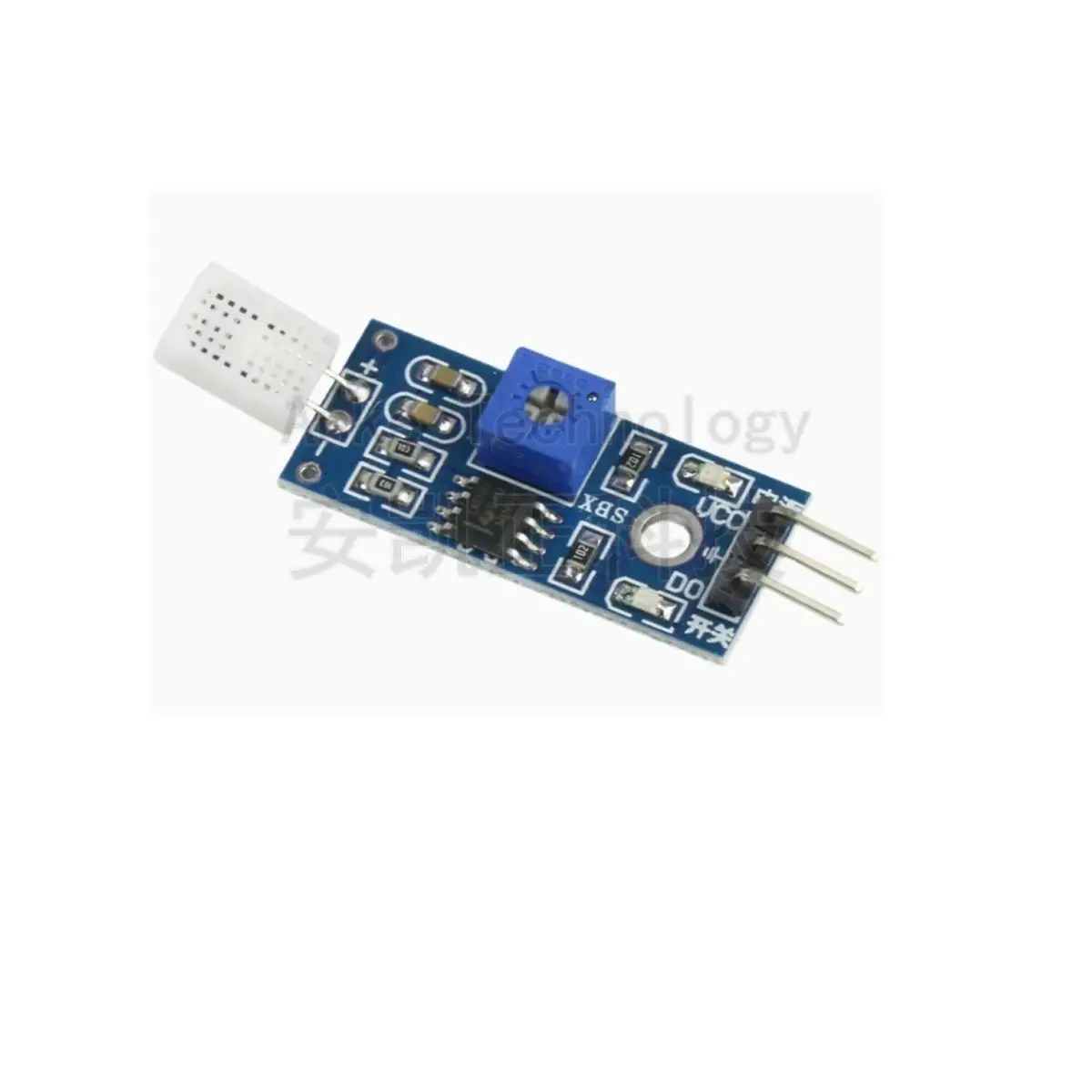 

HR202 Humidity Sensor Module, Humidity-sensitive Resistor Detection Switch Board, Suitable for UNO Development Board R3
