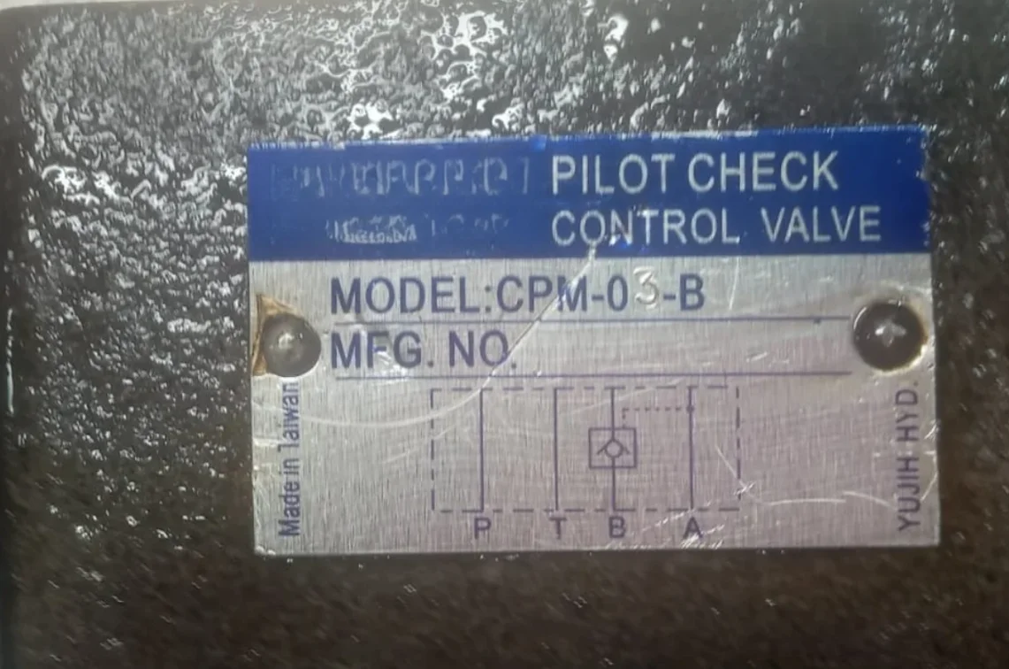 One-way valve CM-02-P Hydraulic valve CPM-03-B