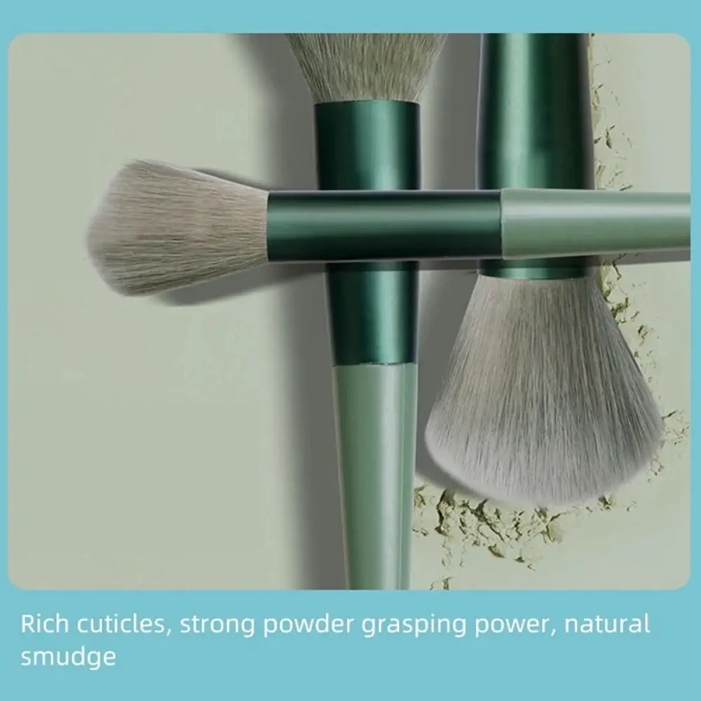 Set di pennelli per trucco per capelli morbidi da 13 pezzi, 5 colori, con custodia, strumenti di bellezza per trucco da donna