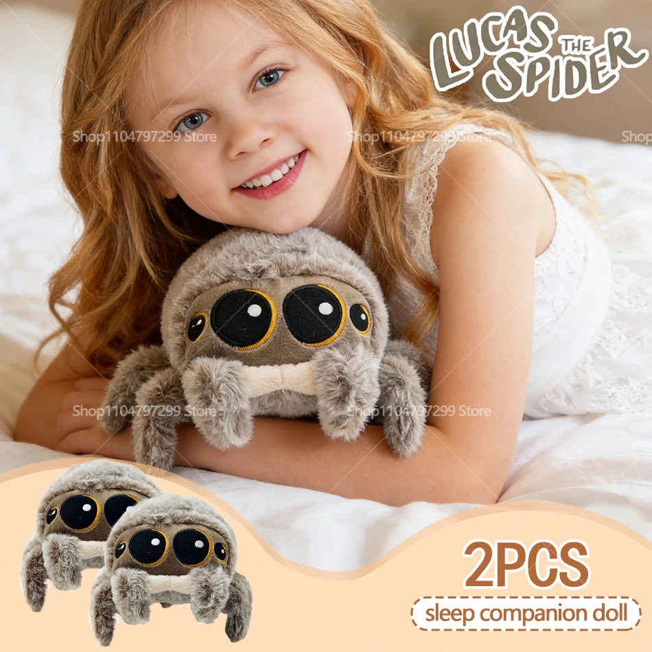 ตุ๊กตาแมงมุมน้อยน่ารัก ของเล่นตุ๊กตาผ้ากำมะหยี่นุ่ม ตุ๊กตาสัตว์การ์ตูนจากภาพยนตร์ ของเล่นตุ๊กตาเด็ก ของขวัญวันเกิด/คริสต์มาส