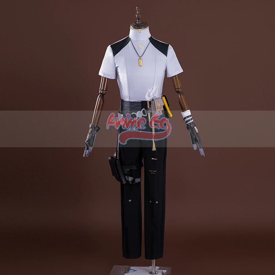 WUTHERING WAVES-Costume de Cosplay Rover pour Homme, Ensemble Uniforme pour Halloween, Py Play, C09135