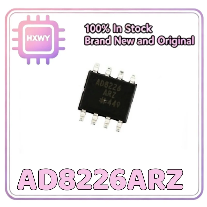 (3/20 Pieces) AD8226ARZ AD8226 SOIC-8 Instrumentation Amplifier Factory Wholesale Cheap Electronic Component Fast Shipping