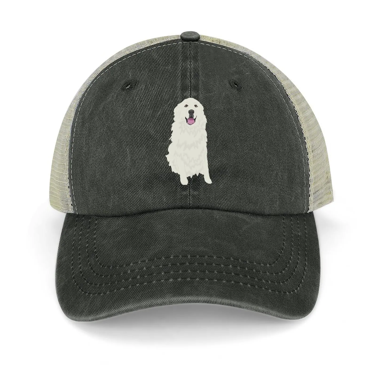

Great Pyrenees PatternCap Baseball Cap Thermal Visor Golf Wear Sunscreen Caps Women Men's