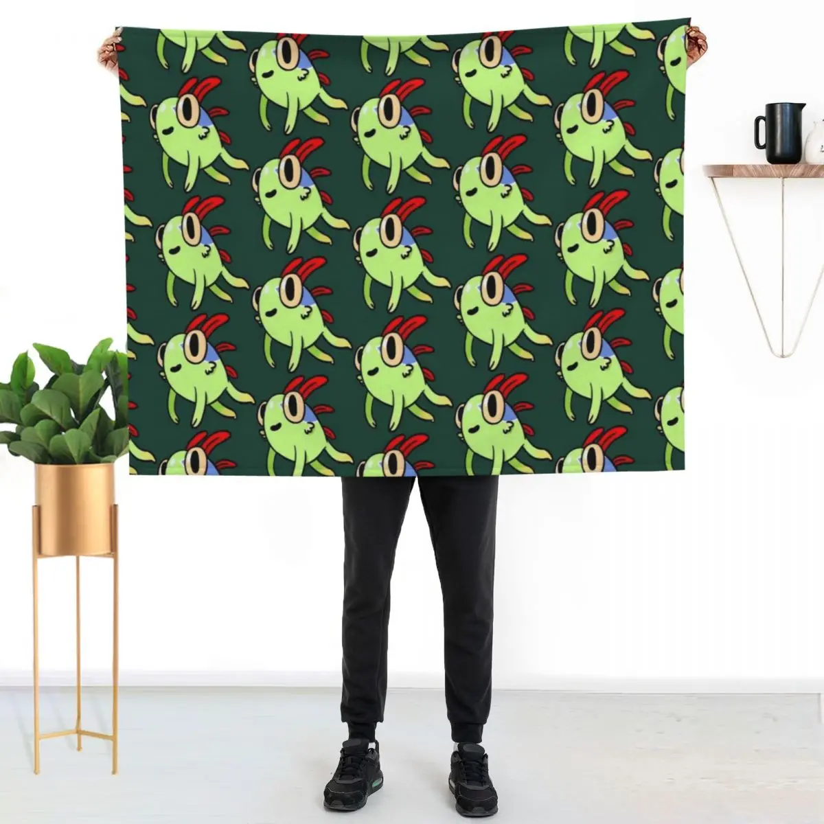 murloc Throw Blanket Multi Purpose Soft Warm Blanket for Home Travel