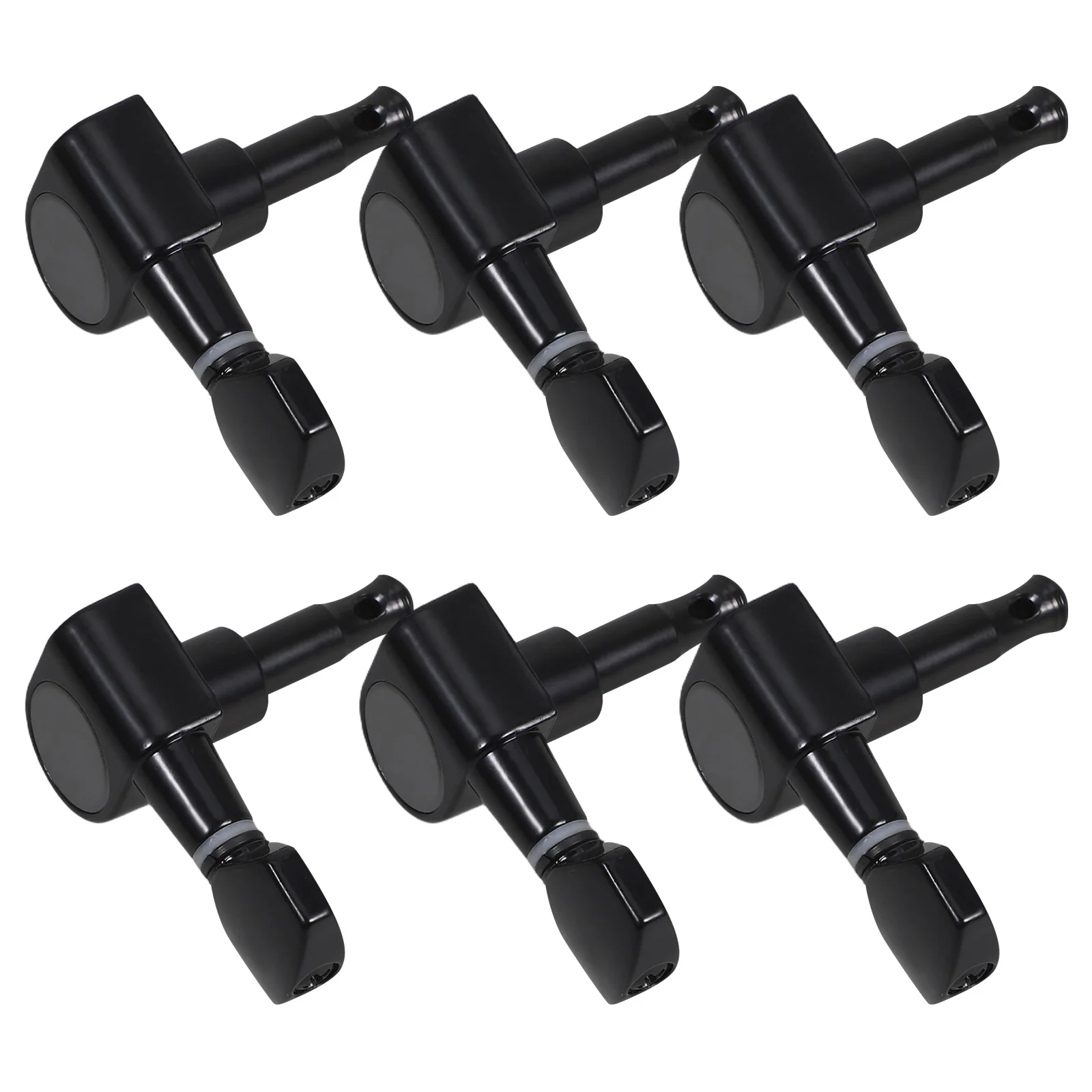 

6pcs String Tuning Pegs Metal Locking Tuners For Electric Acoustic Guitar Replacement Durable Lightweight Easy Install Guitar