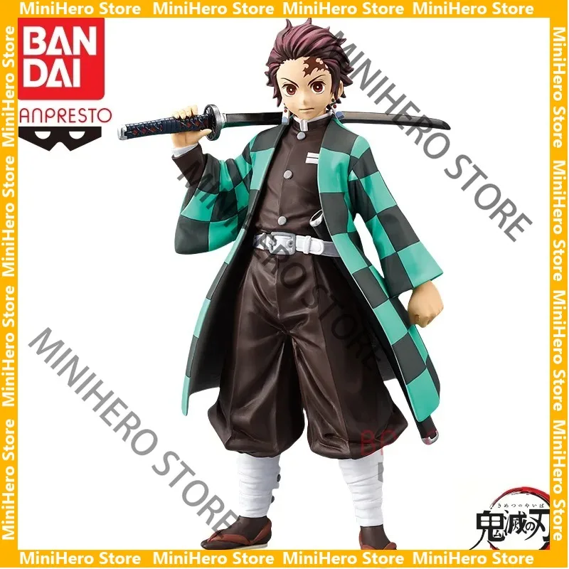 

In Stock Original Bandai Banpresto Demon Slayer Tanjiro 1/8 PVC Action Figure Anime Collectible